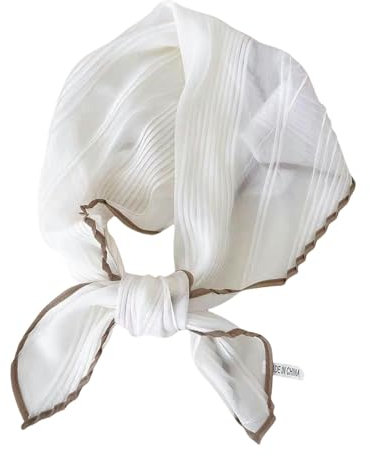 WMYQL Seidentuch Schal Finale Quadratschal-a-60 * 60