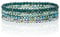 Wanheart Damen Kristall Perlen Armband Boho Modeschmuck Mehrschichtiges Steine Armband Beste Freundin Geschenk