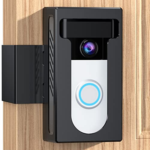 KIMILAR Anti-Theft Video Doorbell Mount for Video Doorbell 1, 2, 3, 3 Plus, 4, 2020 Release, No Drilling Full Coverage Mounting Bracket Video Doorbell Holder for House, Rental, Dorm, Office