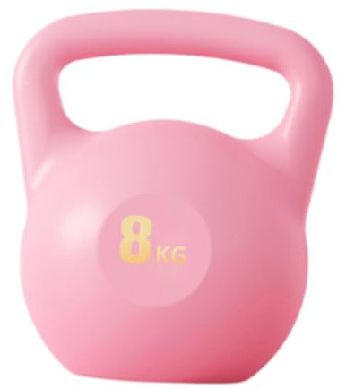 Baoblaze Kettlebell rempli d'eau, Kettlebell Ergonomique Pilates Auto-rempli Kettlebell Fitness Kettlebell pour la Maison, Rose 8kg