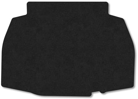 Fits Toyota C-HR (2023+) [Full Hybrid] Carpet Boot Mat | Black Edge Trim Tailored Fit Boot Liner Full Coverage Protection Accessories Easy Clean Anti Slip Made in the UK