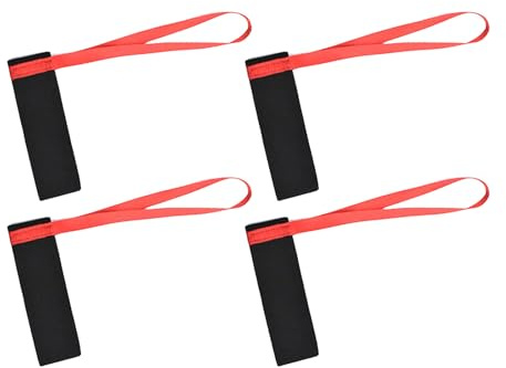 4 x Sport-Handschuh-Riemen, Skihandschuh-Leine, Uni, Ski-Handschuh-Handgelenkschlaufen, elastische Handschuhbänder zum Aufhängen von Handschuhen