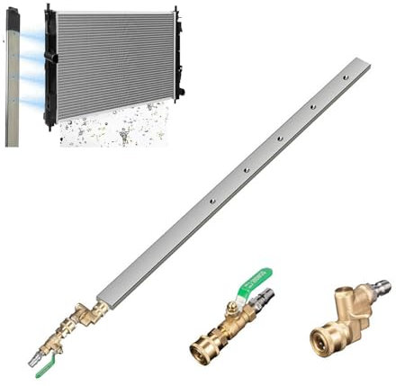 Barra De Limpieza Del Radiador Del Coche, Herramienta PortáTil De Descarga Y Limpieza De Radiador, Limpieza Eficiente Sin Desmontaje, VersáTil Para Coches Y Camiones (Conjunto Completo, 80cm)