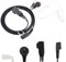 Covert - Auricolare con tubo acustico trasparente, versatile, accessorio per adolescenti, familiari, amici, attività e uso quotidiano