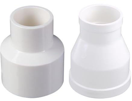YROHGKPN Adattatore di riduzione interno da 50 mm a 32/40/63/75 mm per aspirapolvere e ciclone tubo di raccolta polvere adattatore, accessori, adattatore riduttore