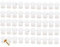Lsgoodcare 50Pack weiße Silikonkautschuk Ersatz Pilz EarTips Ohrstöpsel kompatibel für Motorola Kenwood Icom Yaesu Baofeng HYT Midland Cobra Radio Überwachung Akustische Rohr Ohrhörer Headset Mehrweg