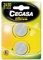 cegasa CR2430 - Pack 2 Pilas botón Litio, Color Verde