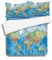 CHAOSE Weltkarte, Kinder, Jugend Lernen Bettwäsche Set,Superweiche Polyester-Baumwolle,3-teilig (1 Bettbezug + 2 Kissenbezüge 48x74cm) (Weltkarte, Single Size(135x200CM Einzelbett))