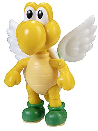 Nintendo Super Mario 4 Figure - Green Para Koopa Troopa with Wings