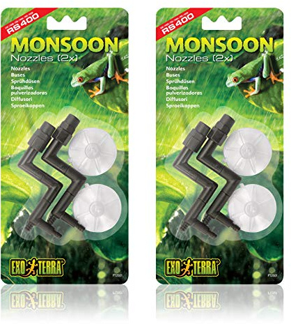Exo Terra Monsoon Ersatzdüsen für Terrariennebelsystem, 4 Stück