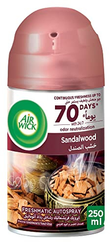 Air Wick Freshmatic Rose Champagner und Himbeere Nachfüllpackung für automatische Lufterfrischer 6 x 250ml