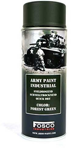 400ml Military Style SPRAY PAINT (Army - Spray Paint - Forest Green)