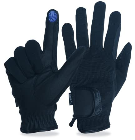 ONNAS Winterhandschuhe, Geschenke für Kinder, Jugendliche, Damen, Herren, verbesserter Touchscreen, kaltes Wetter, Thermo-Handschuh für Reiten, Laufen, Fahren, Radfahren, Wandern