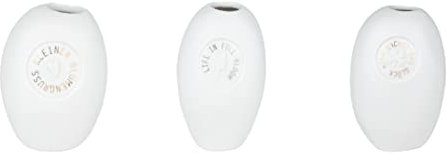 Colour-up Blumenvasen Mini Vasen 3er Set 'Steingarten' - Räder Design