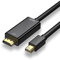 Cavo Mini DisplayPort a HDMI, cavo Mini DP a HDMI, connettori placcati oro Thunderbolt, trasmissione digitale HD 4K, compatibile con iMac, MacBook Air/Pro, Surface Pro/Dock, Monitor, Proiettore 1,8 m