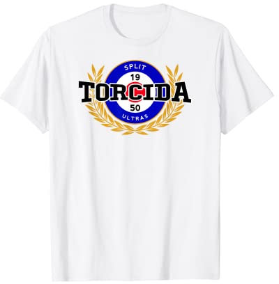 TORCIDA Split 1950 Stolzer kroatischer Ultra Hrvatska Flagge T-Shirt