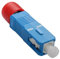 QIANRENON SC Stecker auf FC Buchse Hybrid Glasfaser Adapter SM 9/125μm SC/UPC auf FC/UPC Simplex Faser Konverter Koppler, für Optische Leistungsmesser Rotlichtstift FTTH Patchkabel Pigtail