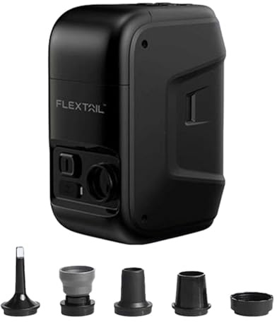 MagiDeal Luftpumpe zum Aufblasen und Entleeren, elektrische Luftpumpe, Kajak, kabellos, 2500, Camping, schnelles Aufblasen und Entleeren für