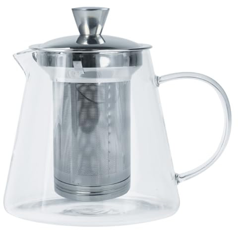Cristel - Théière Oolong en verre borscilicate avec filtre inox dévissable 0,8 L - CRISTEL