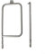 SMZhomeone Rohrbrenner Ersatzteile 56 cm 304 Edelstahl Brennerrohr Ersatzteile kompatibel mit Weber Q300 Q320 Q3000 Q3200 Gasgrill (C)