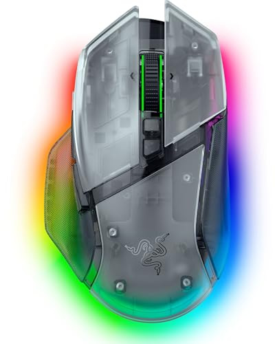 Razer Basilisk V3 Pro 35K Wireless Gaming Mouse: HyperScroll Tilt Wheel - 35K DPI Optical Sensor Gen 2-13 Customizable Controls - RGB - Optical Switches Gen 3 - Battery up to 140 hours