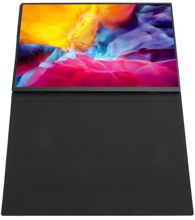 Alomejor Tragbarer 14,5-Zoll-4K-IPS-Laptop-Bildschirm für ONE Switch, Leichtes Externes Display für Grafikdesign oder Videoproduktion
