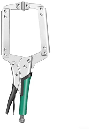 C-Typ-Verriegelungszange mit Auslöser für präzises Einklemmen für Holzbearbeitung, Schweißen und elektrische Anwendungen (35,6 cm)