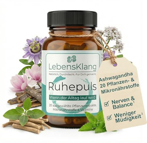 LebensKlang Ruhepuls - Für Dein Nervensystem ¹| Harmony Balance 30 Tabl.