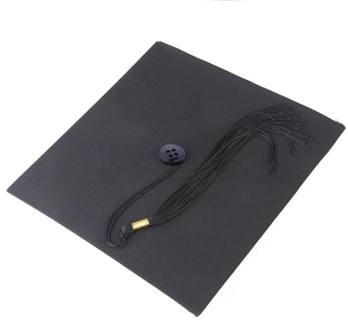 WEOKDFHA Absolventenhut Abschlusskappe, Hut, Geschenke, Abgänger-Hüte, Erwachsene, Party, Kostüm, Phd, College, Doktorand, for Kappen, Dekorationen