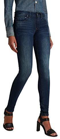 G-STAR RAW Damen Midge Zip Mid-Waist Skinny Jeans