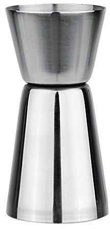 Demiawking Vino Cocktail Drink Shaker Jigger Mixer Tazza di Misurazione in Acciaio INOX Misurino (25-50 ML)