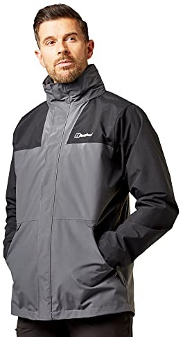 Berghaus Men's Kinglas Pro Gemini 3-in-1 Jacket with Removable Fleece Midlayer & Adjustable Hood, Waterproof, Breathable & Warm Raincoat, Walking, Hiking & Outdoor Recreation