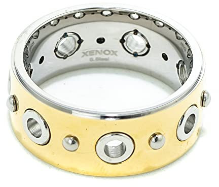 Xenox Damenring X1485G vergoldet