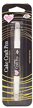 Rainbow Dust Professional Cake Art Pen (Bright Gold, Dual Nib)