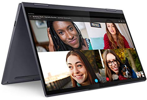 Lenovo Yoga 7 - Portátil Convertíble 14 FullHD (Intel Core i7-1165G7, 16GB RAM, 512GB SSD, Intel Iris Xe Graphics, Windows 10 Pro), Active Pen, Gris - Teclado QWERTY español
