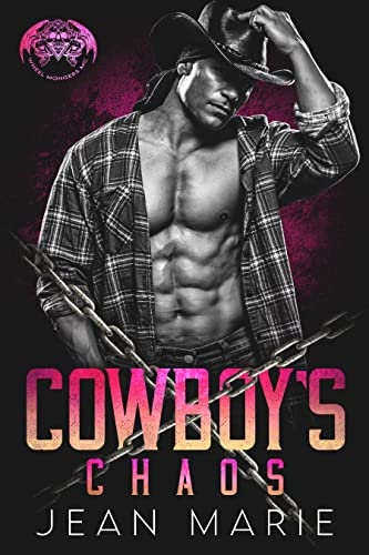 Cowboy's Chaos: Runaway Opposite Worlds Attract Biker Romance (Wheel Mongers MC Book 3) (English Edition)