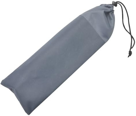 Tacarlha Outdoor Camping Tent Pegs Multifunctional Soft Oxford Cloth Bag Portable Drawstring Pouch for Windbreak Rope Tent Stake Ground Nails Storage Bag Large Capacity S