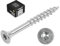 STROXX 200x Holzschrauben 5,0x100mm - Torx Antrieb - Teilgewinde - Senkkopf - Spanplattenschrauben - Korrosionsschutz - verzinkt - selbstschneidend - Universalschraube - Holzbauschraube