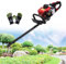 WEIMILOR Cortasetos a Gasolina de 2 Tiempos y 23,66 CC, 1600 W, Herramienta Profesional de jardinería, transmisión de Engranajes de 2 etapas, 30% más eficiente Que los Modelos con carburador.