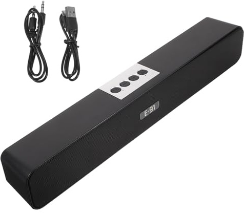 LABRIMP 10w Kabelloser Funk Lautsprecher Mit Bass Aux in USB Memory Card Fm Radio Kabellose Soundbar Für Vielseitigen Heimgebrauch Reichweite Kraftvoller Stereo Klang