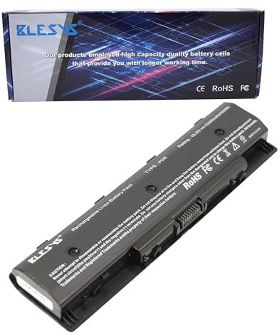 BLESYS Batterie pour HP 710416-001 710417-001 HSTNN-LB4N PI06 PI09 HSTNN-UB4N HSTNN-YB4N 709988-421 709988-541 pour HP Enyy 14 15 17 14-E 15-E 15-j199 17-d099 17-a 17-j199 TPN-Q118 TPN-Q119 TPN-Q120