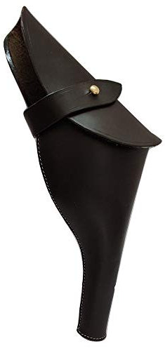 WARCRAFT EXPORTS British .455 Webley Revolver Lederholster, Dunkelbraun