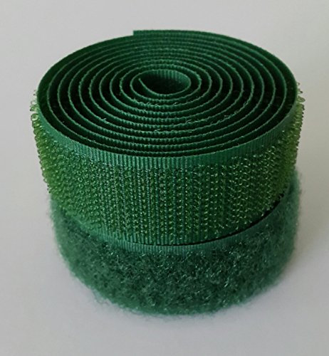 Cinta de velcro verde botella de 20 mm para coser Alfatex® marca suministrada por Velcro Companies - Varias longitudes (longitud: 1 m)