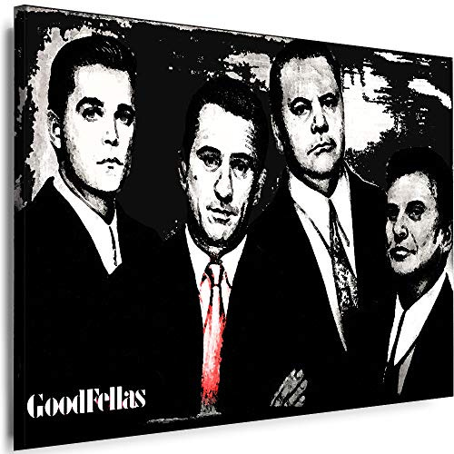 Myartstyle - Bilder Goodfellas 80 x 60 cm Leinwandbilder XXL - 1 Teilige Wandbilder Film Popular Movies Kunstdrucke w-P-2020-62