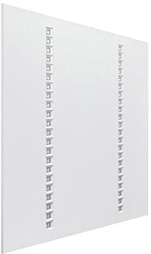 LEDVANCE Panel-Leuchte LED: für Decke, PANEL IndiviLED 600, 33 W, 220…240 V, Ausstrahlungswinkel: 70, Cool White, 4000 K, Gehäusematerial: Stahl, IP40, 1-er-Pack