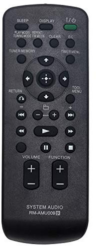 VINABTY RM-AMU009 Télécommande de rechange pour systèmes HIFI SONY HCD-EC99I HCD-EC69I HCD-EC69 HCD-EC79I