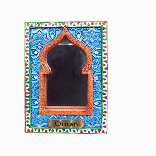Oman 3D-Kühlschrankmagnet, Souvenir, Geschenk, Heimküche, Magnetaufkleber, Bastelkollektion
