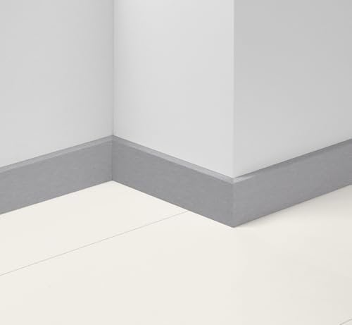 Parador Dekor-Sockelleiste SL 18 Edelstahloptik Länge 2.20m