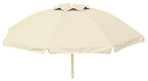 Tomaino - Ombrellone Da Spiaggia Antivento, Alta Protezione Con Interno Argento Resistente ai Raggi UV- Con Snodo, Sacca Trasporto Inclusa, per Esterno, Mare, Campeggio