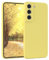 EAZY CASE - Silikonhülle für Samsung Galaxy S22 5G Hülle Silikon Case Gelb weich stoßfeste Handyhülle Galaxy S22 Schutzhülle mit Kameraschutz Dünn Premium Schutz Cover TPU Phone Bumper in Pastellgelb